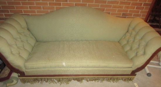 Vintage Upholstered Sofa--86" Long