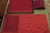 Assorted Placemats & Napkins:  (3) Sets of (4)