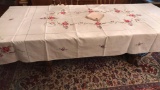 Rectangular 101” x 66” Tablecloth with Cross