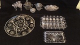 Box of Assorted Glassware including Early