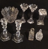 Box of Assorted Lead Crystal Glassware