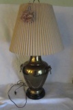 Brass Table Lamp--39 1/4