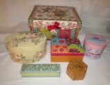 (6) Decorative Boxes