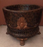 Round Footed Planter--20