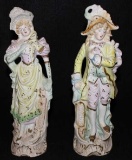 Pair of Vintage Bisque Figurines (Made in