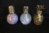 (3) Perfume Lamps including (1) Lamp Berger