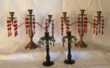 (2) Pairs of Candle Holders
