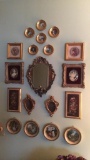Assorted Florentine (Italy) Wall Plaques, etc.