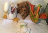 (4) Stuffed Animals