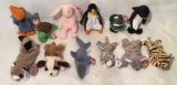 (12) Beanie Babies:  Hoppity with Tag Error,