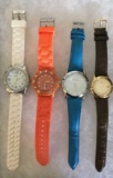 (4) Ladies Watches:  Anne Klein, Geneva Quartz,