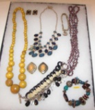 Assorted Signed & Unsigned Costume Jewelry