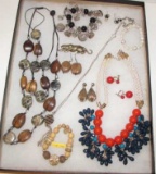 Assorted Signed & Unsigned Costume Jewelry