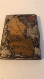 1945 Dated Fifth Army Metal Cigarette Case with a