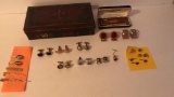 Assorted Men's Jewelry & Jewelry Box