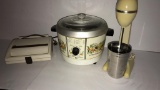 (3) Small Kitchen Appliances:  Deep Fryer,