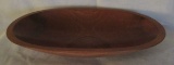 Wooden Dough Bowl--17 3/4