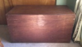 Handmade Wooden Trunk 37 x 20 x 20 in.