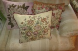 (3) Decorative Pillows