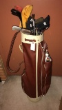 Set of Men's Golf Clubs with Bag: (11) Irons, (4)