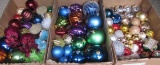 (3) Boxes of Christmas Ornaments