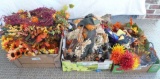 (3) Boxes of Assorted Halloween Decorations