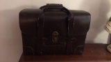 Vintage Leather Banker's Bag