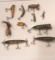 10 old fishing lures