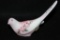 Fenton Art Glass Happiness Bird-- Hand Painted and