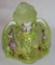 Fenton Art Glass Guardian Angel Hand Painted and