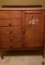 Vintage Baby Armoire with Five Drawers & (1) Door,