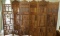 Teak Carved Screen (1 small panel missing, 1