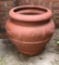 Large Decorative Terra-Cotta Planter