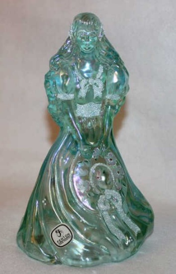 Fenton Art Glass "Southern Belle" Hand Painted by