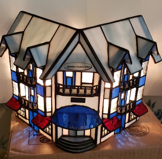 Stained Glass Lighted House Mexico