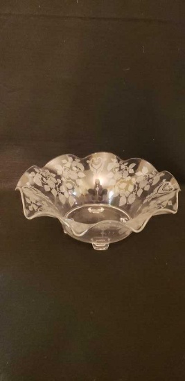 11 1/2" Crystal Bowl