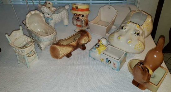 Assorted Collectible Figural Planters