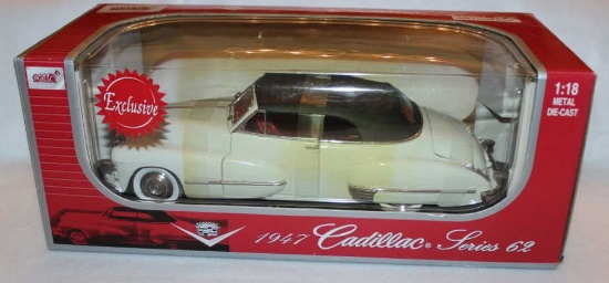 Diecast Metal Car: Anson 1:18 Scale, Cadillac