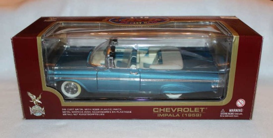 Diecast Metal Car; Road Legends 1:18 Scale,