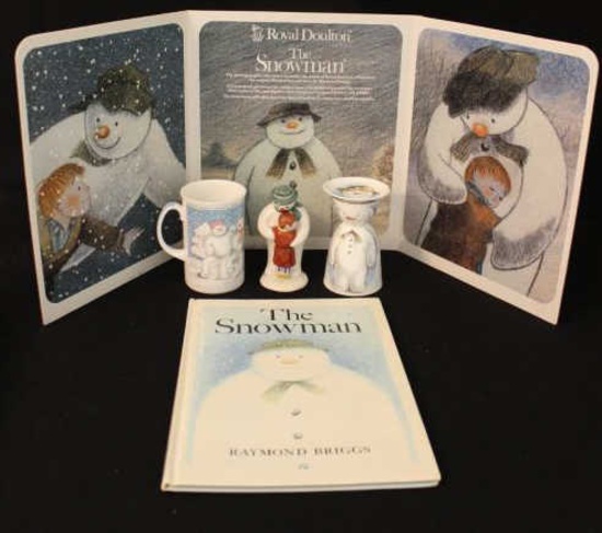 Royal Doulton "The Snowman" Gift Collection, 1995