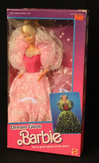 Dream Glow Barbie-1985 Never Removed From the Box