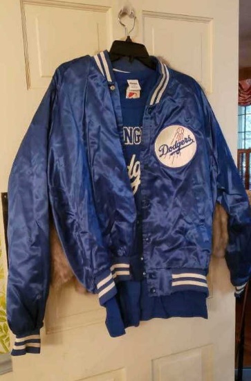 Dodgers Bomber Jacket by Chalk Line Size XL &