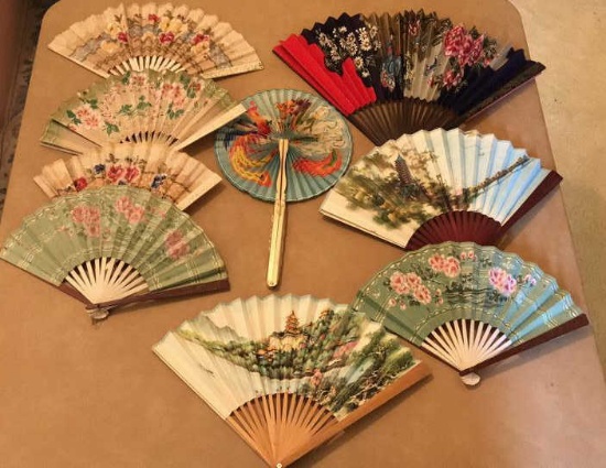 Assorted Asian Fans