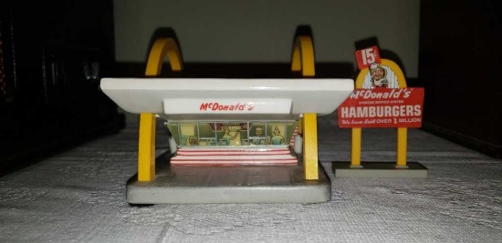 "McDonald's Classic" Lighted Ceramic Sculpture