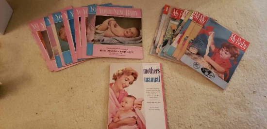 Assorted Baby Magazines 50's & 60's "My Baby" Nov