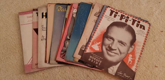 Assorted Sheet music 1930-Until