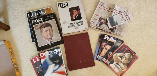 Assorted John F Kennedy & JFK, Jr Memorabilia