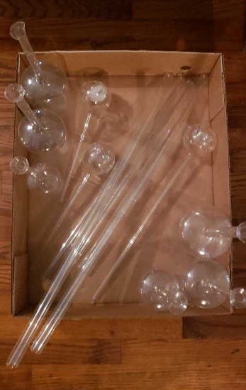 Assorted Bud Vases & Candle Holders Great for