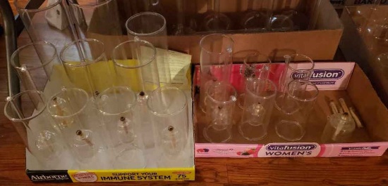 2 Boxes of Assorted Highlight Oil Lamps Great for