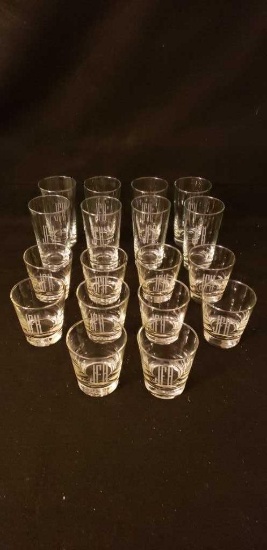 (18) Glasses: Monogramed JFH
